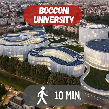 Apartamento 10 Min Walk From Prada, Bocconi And Metro Milão